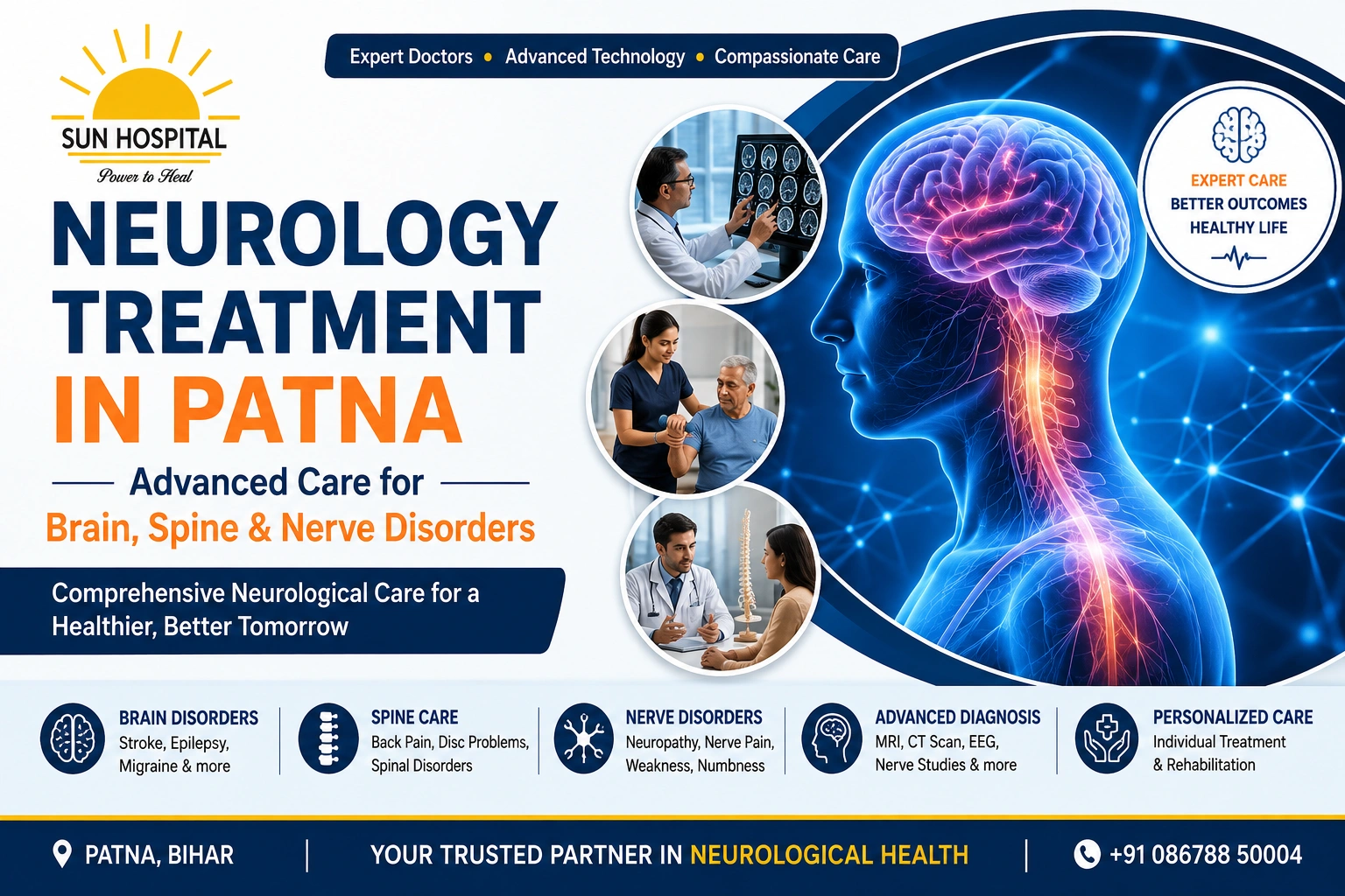 Neurology Treatment in Patna for advanced brain, spine and nerve care